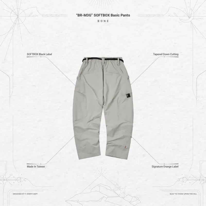 “BR-M3G” SOFTBOX Basic Pants
