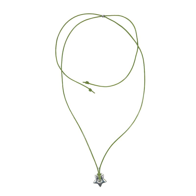 puffy buffy necklace