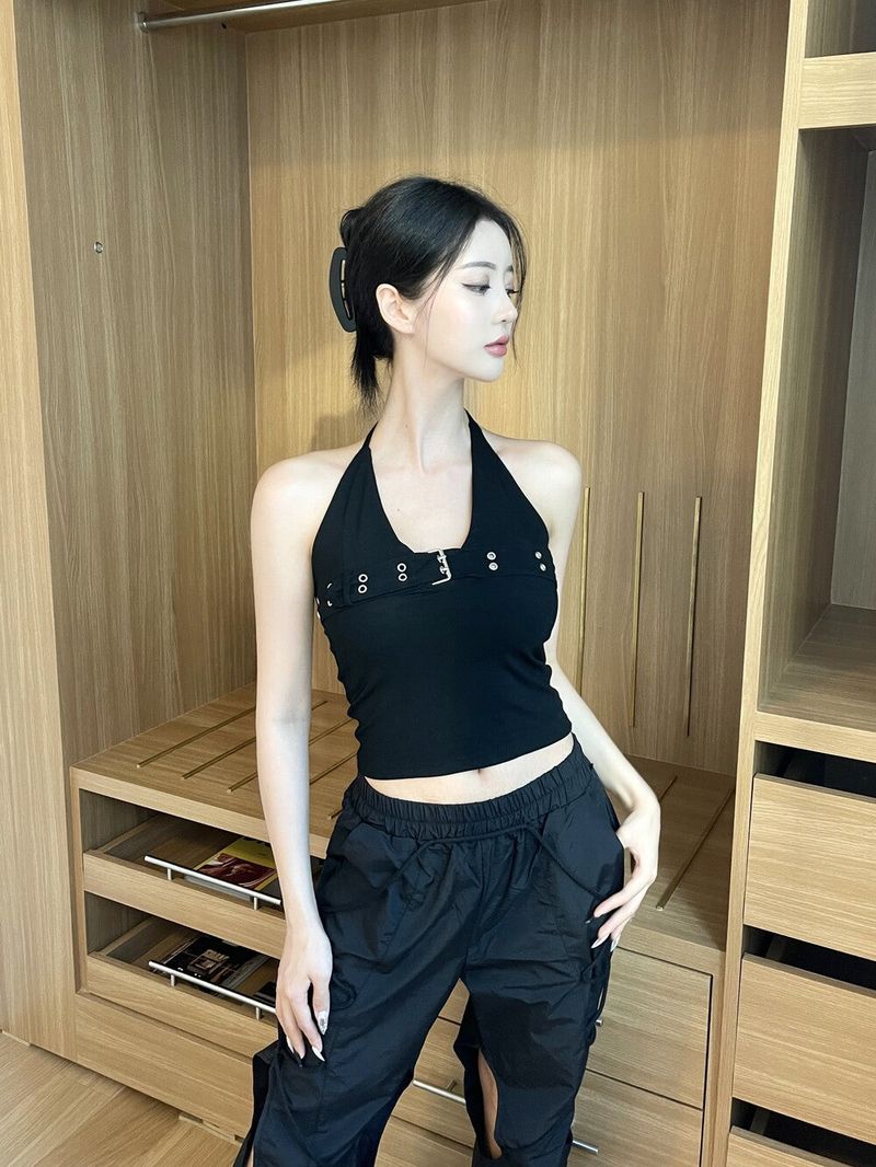 983. Hole strap long wide pt (2color)