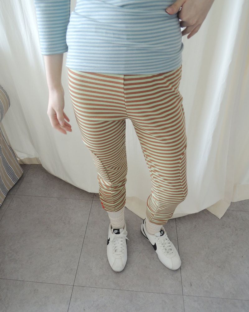 CHUNKY STRIPE LEGGINGS