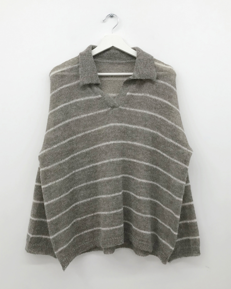 Masque V-collar knit (4color)