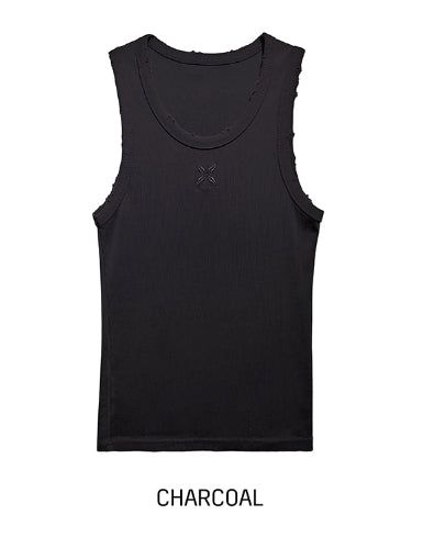 [LANARCH] Destroyed Logo Sleeveless