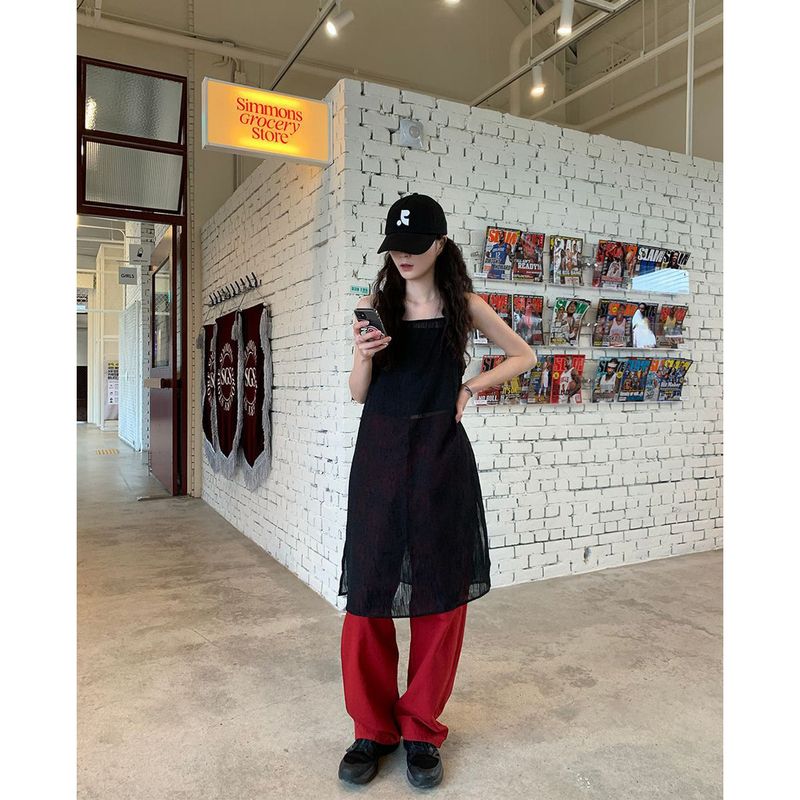 Monty wide cotton pants