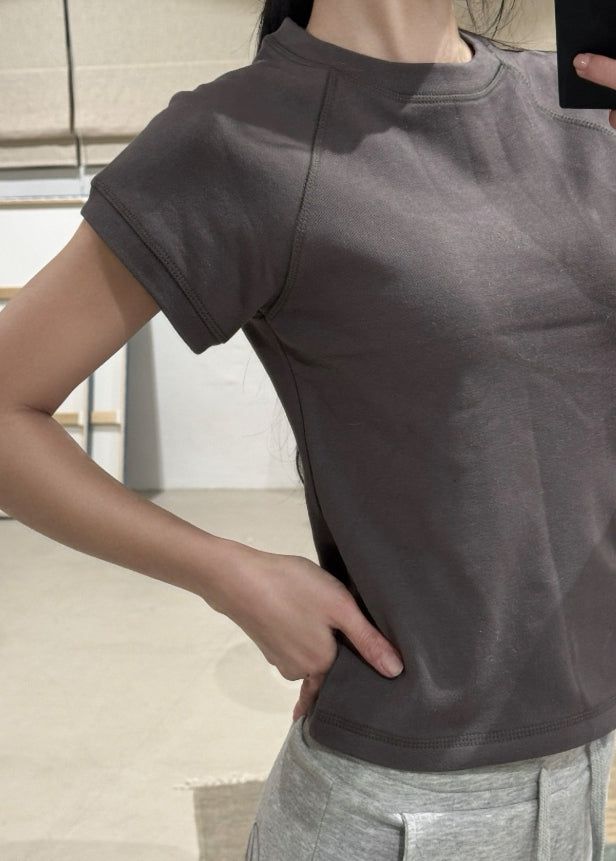 Soft loop tee