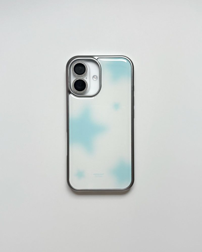 【MADE】 blur star epoxy case (blue)