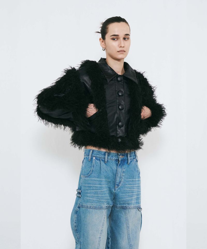 FAKE FUR LINE JACKET