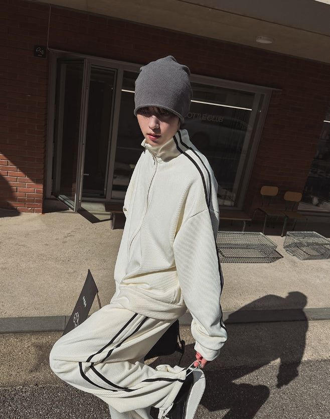 Kcat Velour Track Top Jersey
