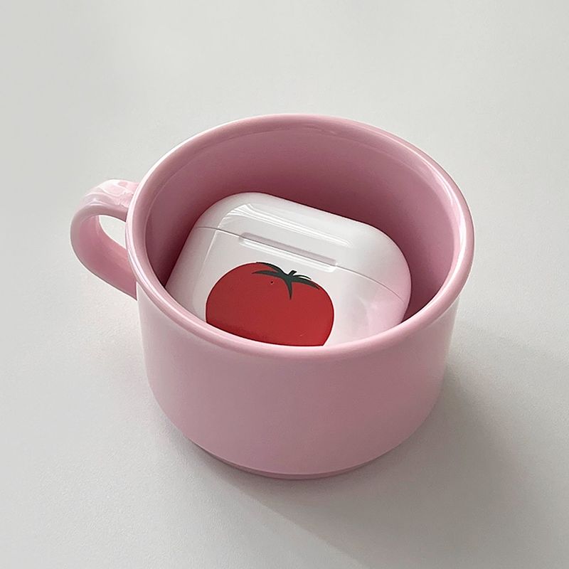 tomato glossy airPods case