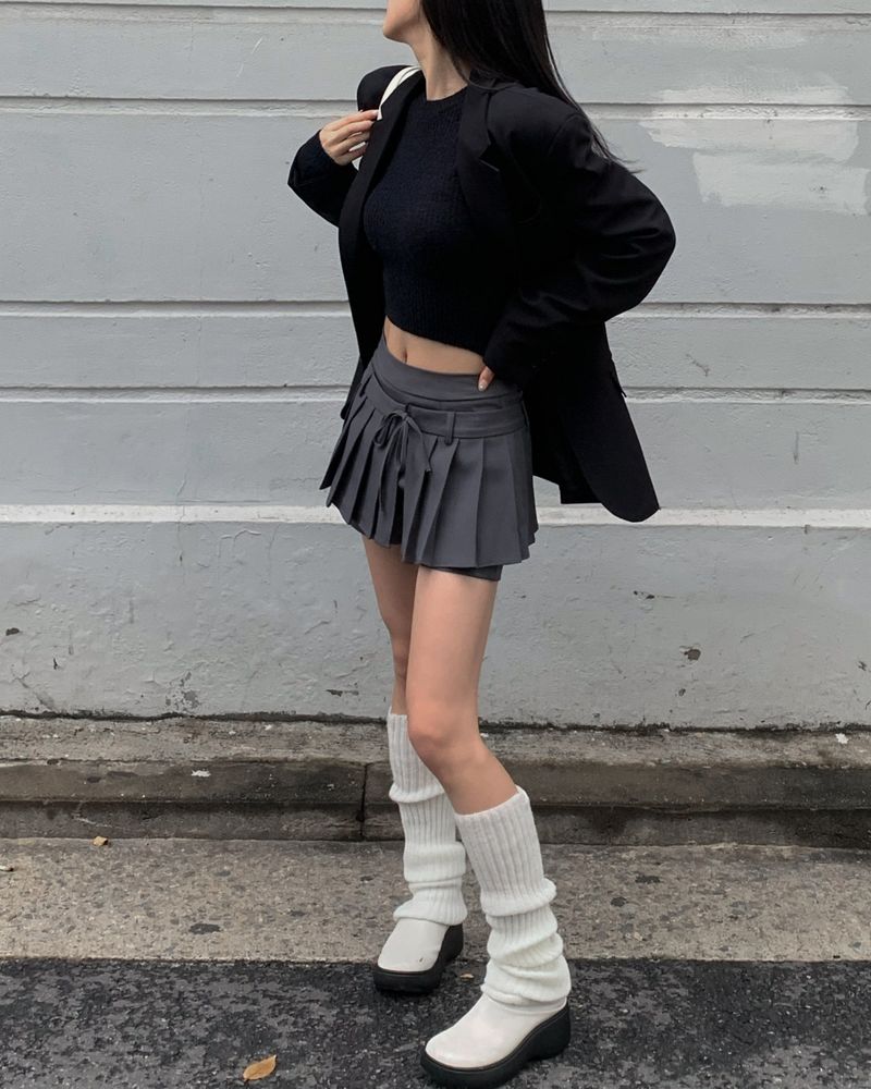 (Unisex) Button over jacket