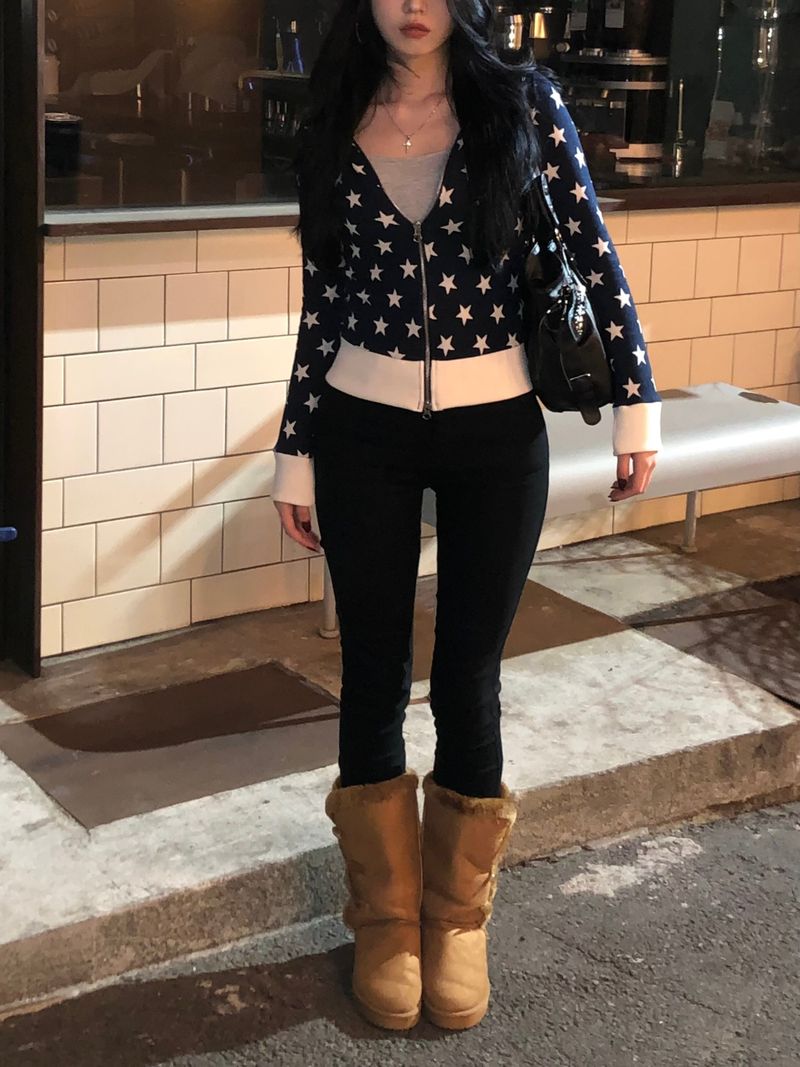 1999 Star Hoodie Zip-up