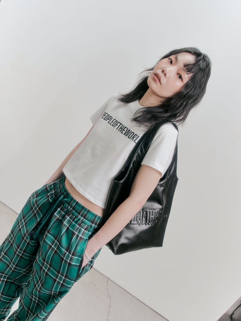 Compatible Check Banding Pants (GREEN)