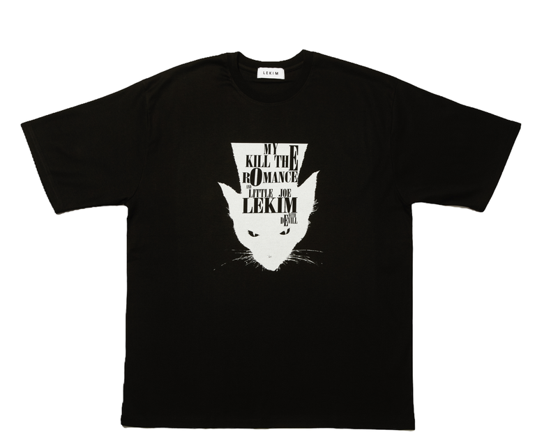 LEKIM(レキム)の「LEKIM DEVILL CAT T-SHIRT BLACK(Tops)」