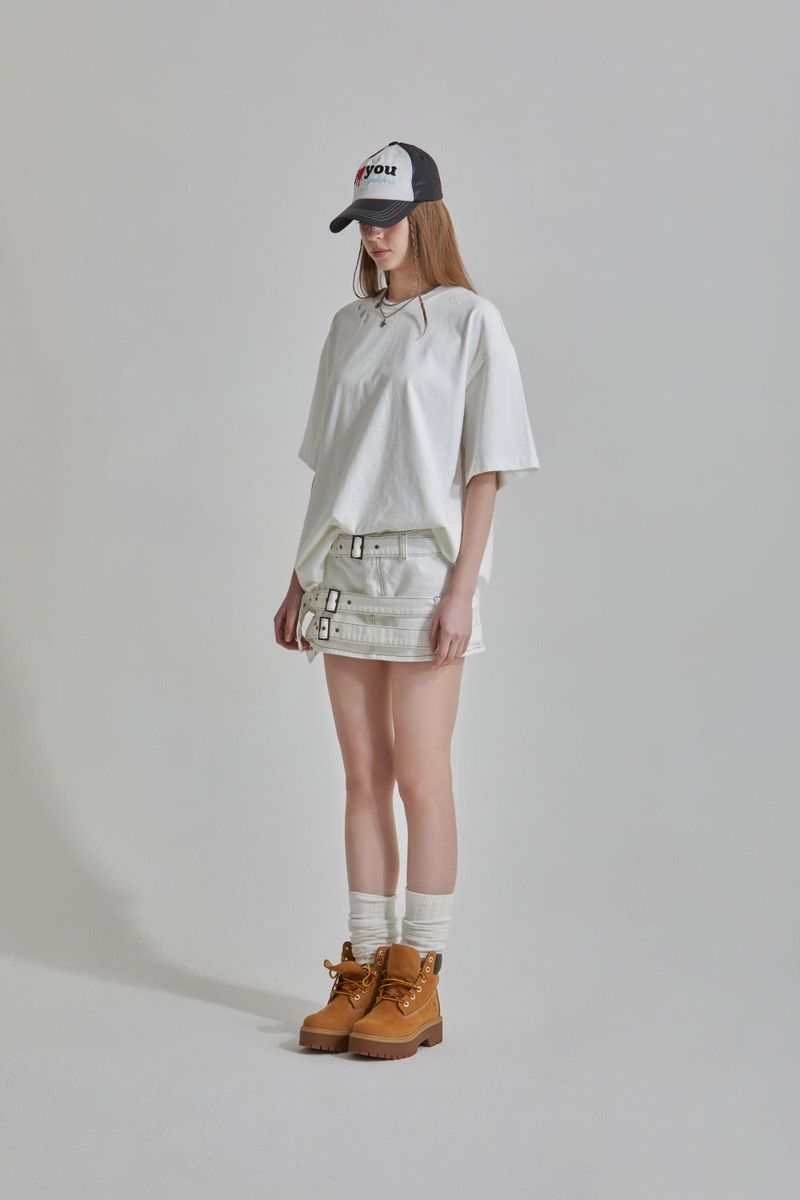 BELT MINI SKIRT