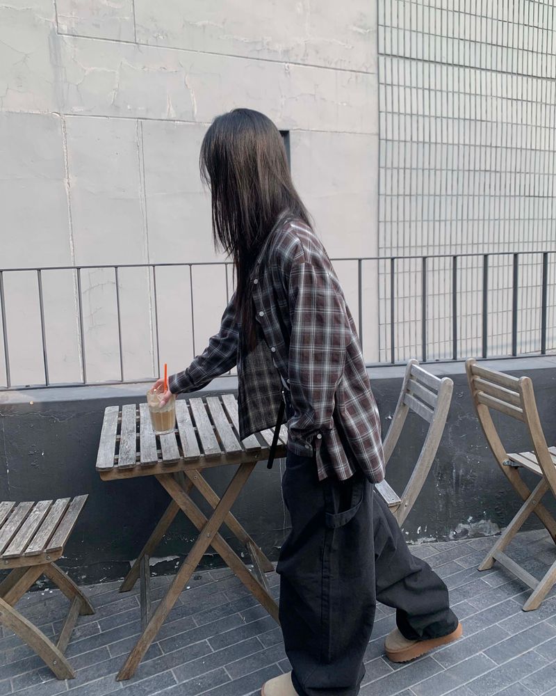 Cotton carpenter pants