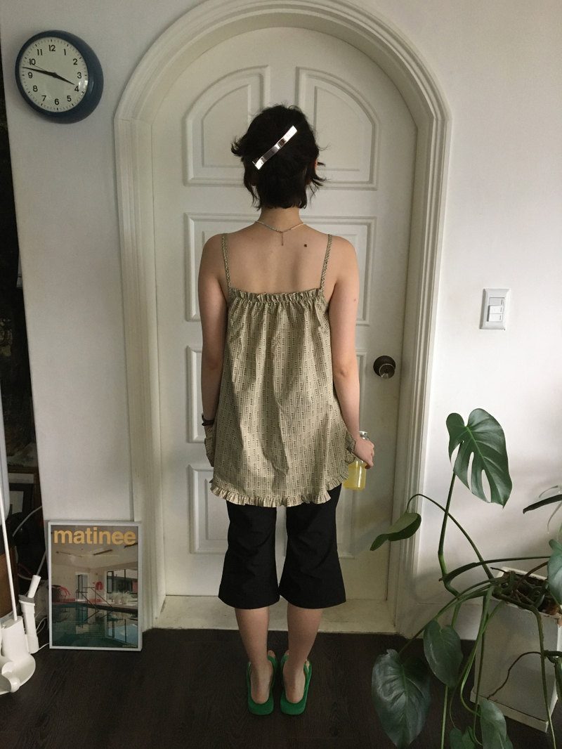 Linear Capri Pants (2color)