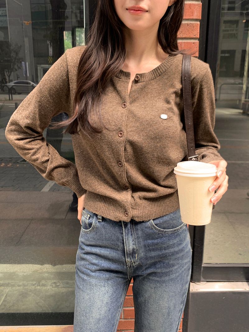 [MADE] MIETTE CASHMERE ROUND CARDIGAN