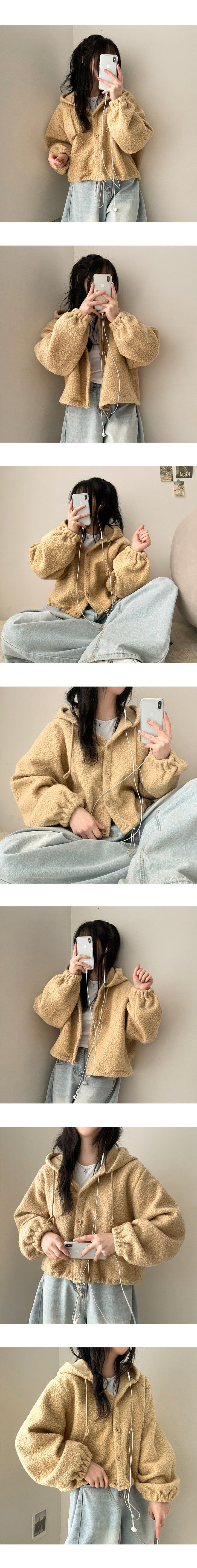 Dewin String Avant Snap Hooded Jumper