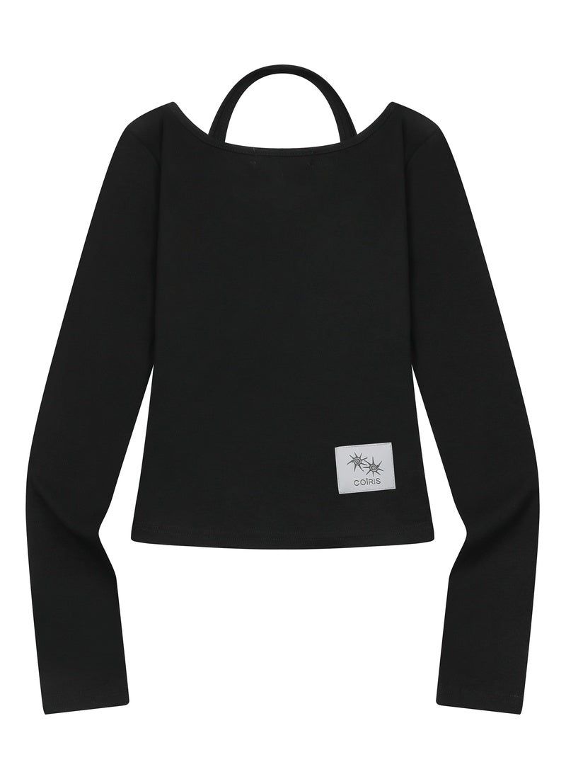 COIRIS（コイリス）の「YUNOA HALTER NECK LAYERED LONG SLEEVE T (2COLOR)（Tops）」