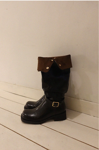 RETRO WESTERN COWBOY TWO WAY LONG BOOTS