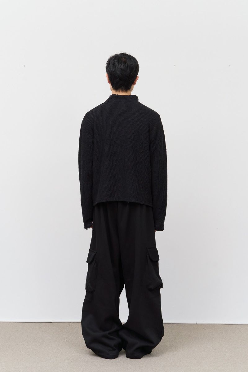 Object Knitted Zip Up