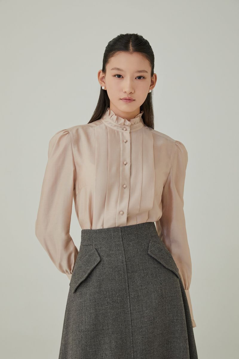 NO.5 TOP - NUDE BEIGE