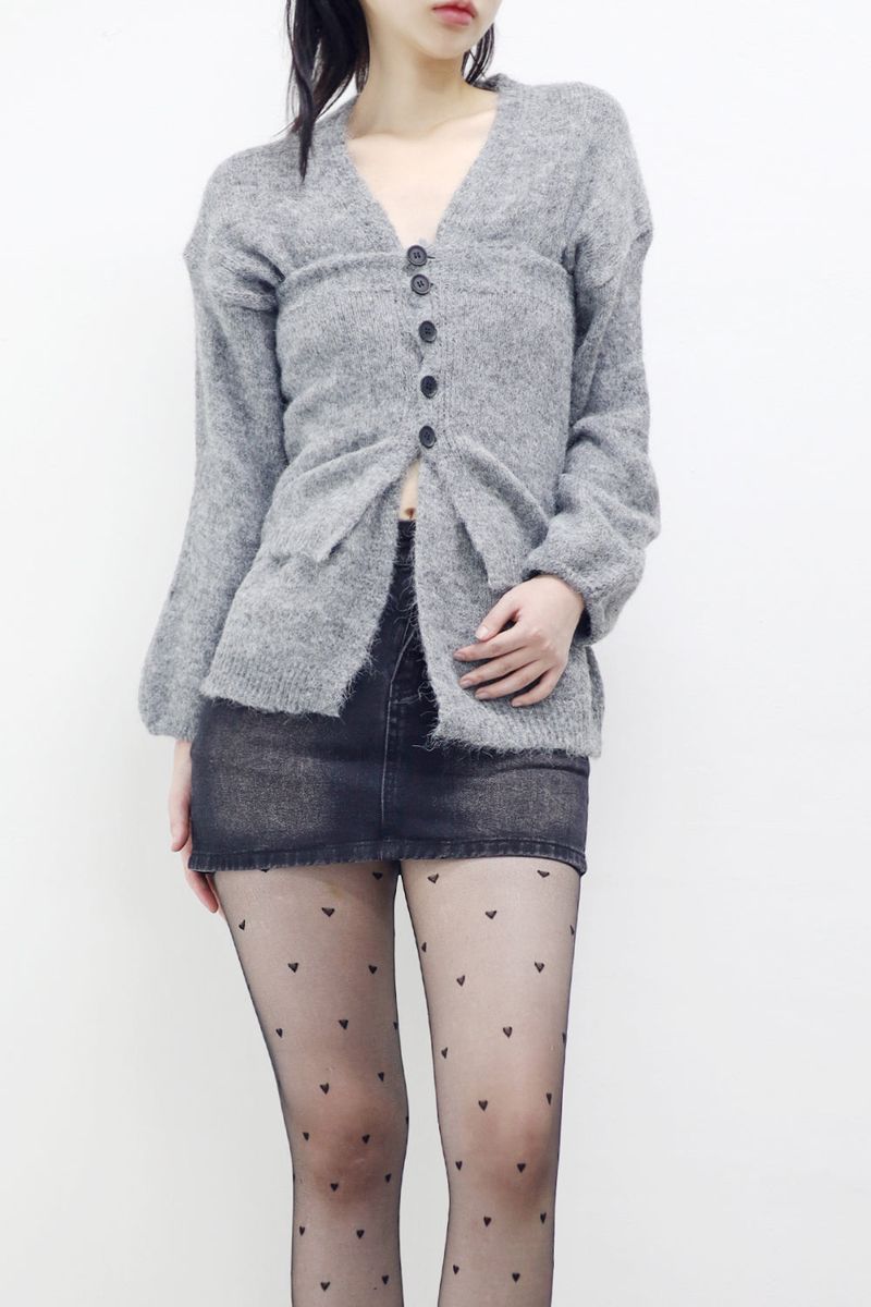 NONCODE（ノンコード）の「Lily Knit Top Cardigan（Tops）」