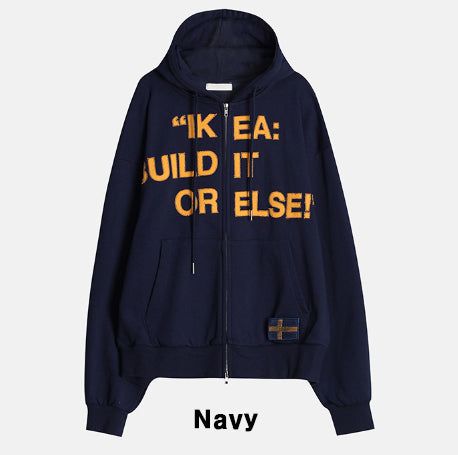 Flag Printing Hood Zip-Up