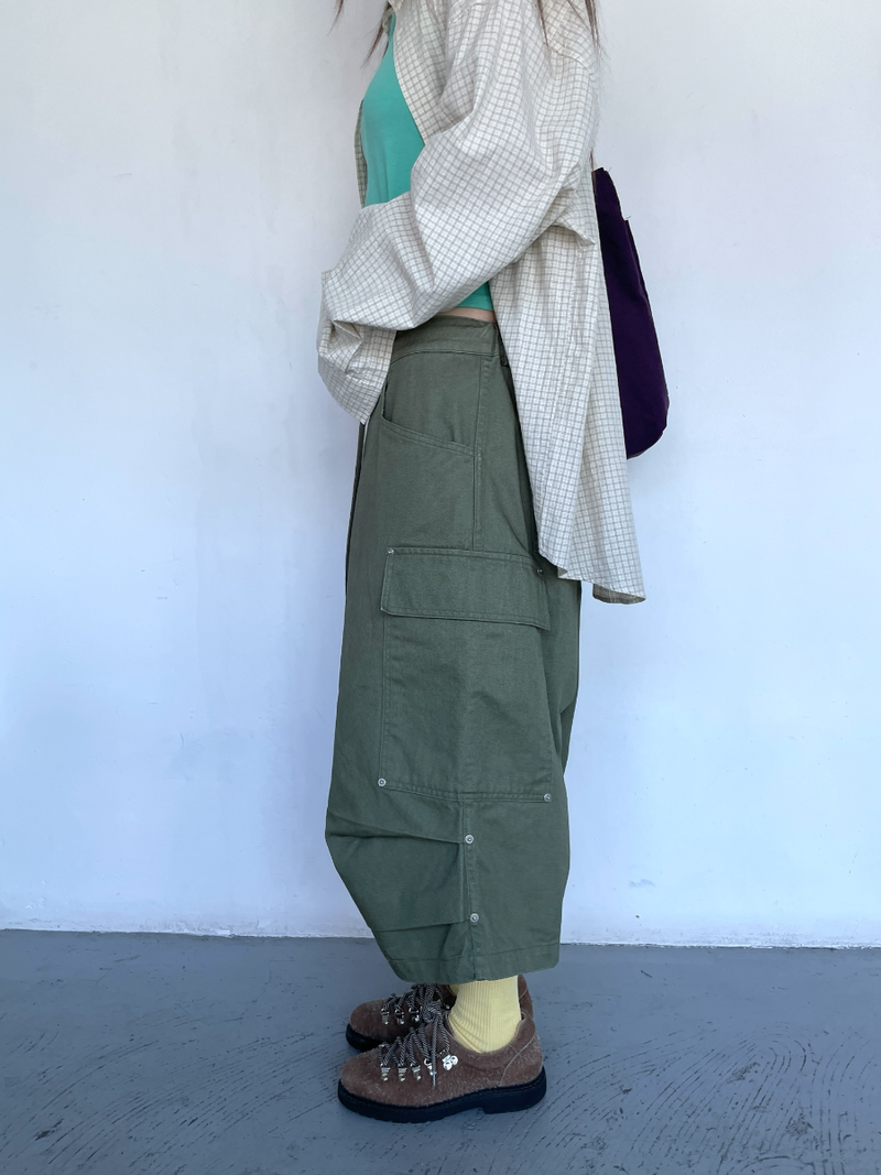 リベット バミューダパンツ