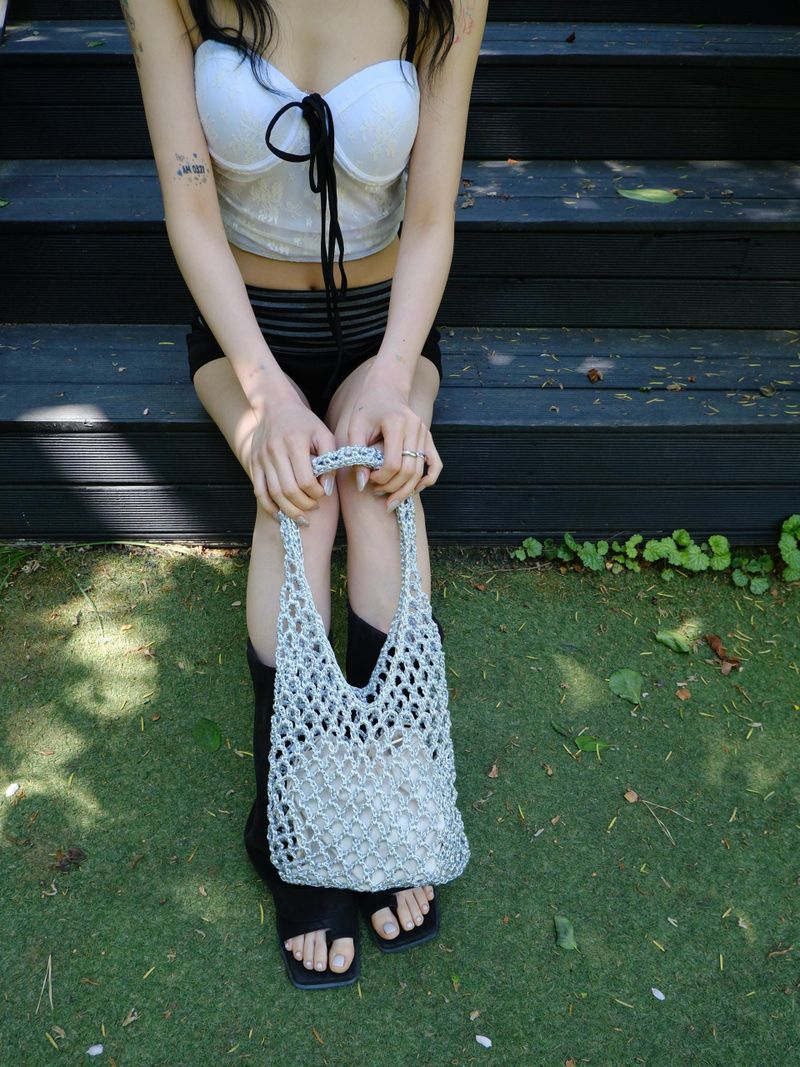 timelineseoul(タイムラインソウル)の「mini net bag(Bags)」