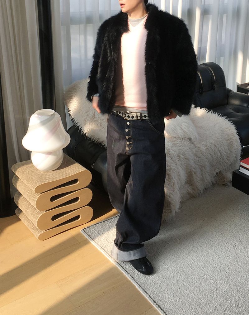 No.1530 O fur snap JK