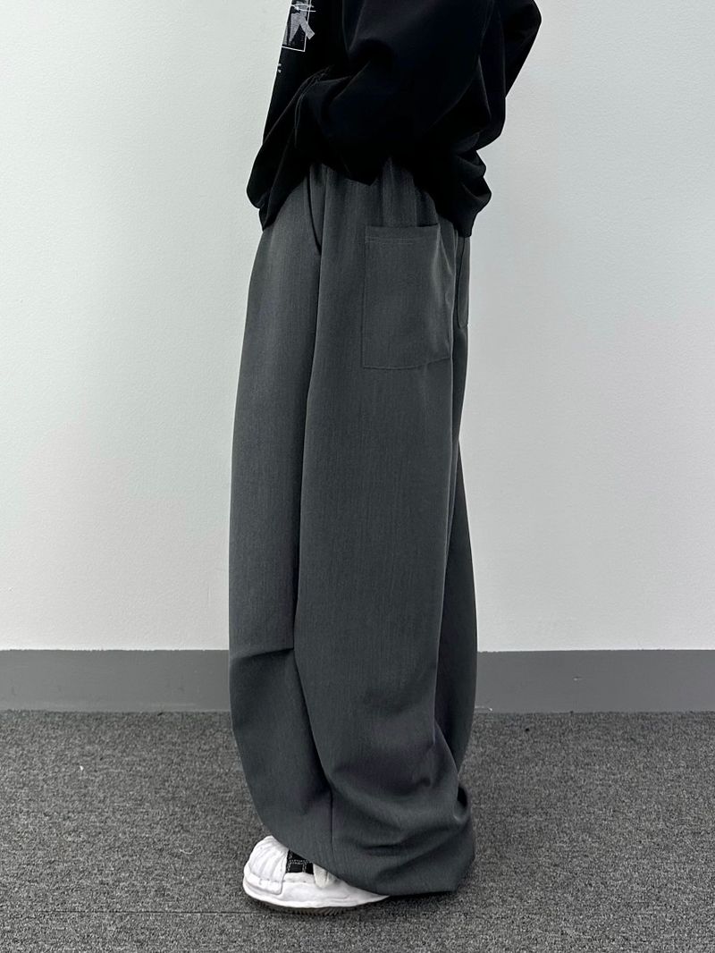 One-Tuck Slacks Balloon