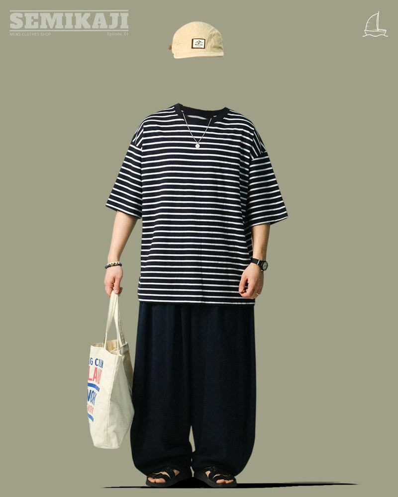 [SEMADE] Summer Linen Banding Balloon Pants