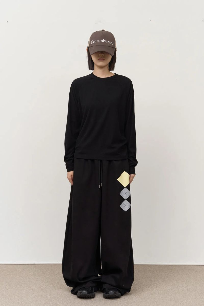 Angle Argyle Pants