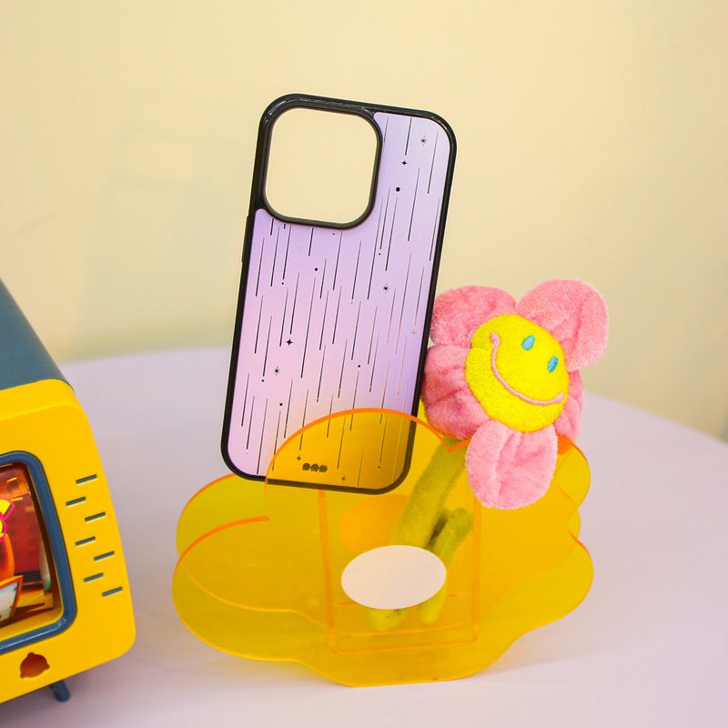 【MADE】 Star Shower glass Mirror bumper case