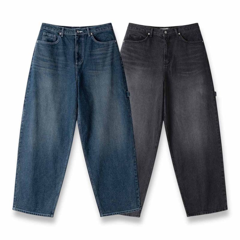 Y2K Carpenter Denim Balloon Pants