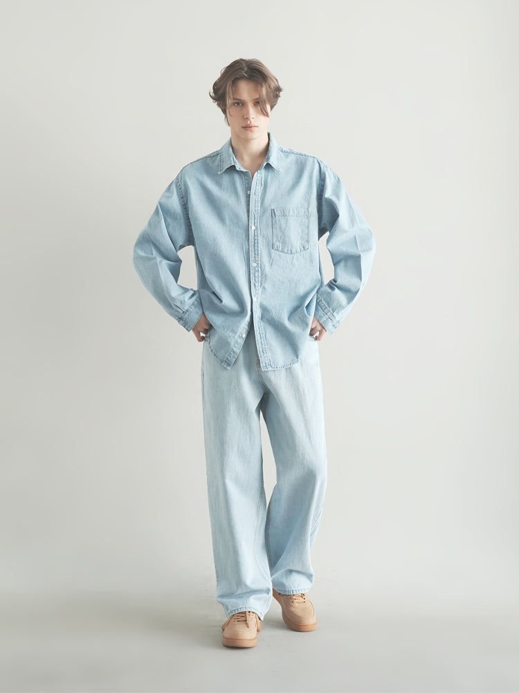 M198 SLOP WIDE DENIM PANTS_LIGHT BLUE