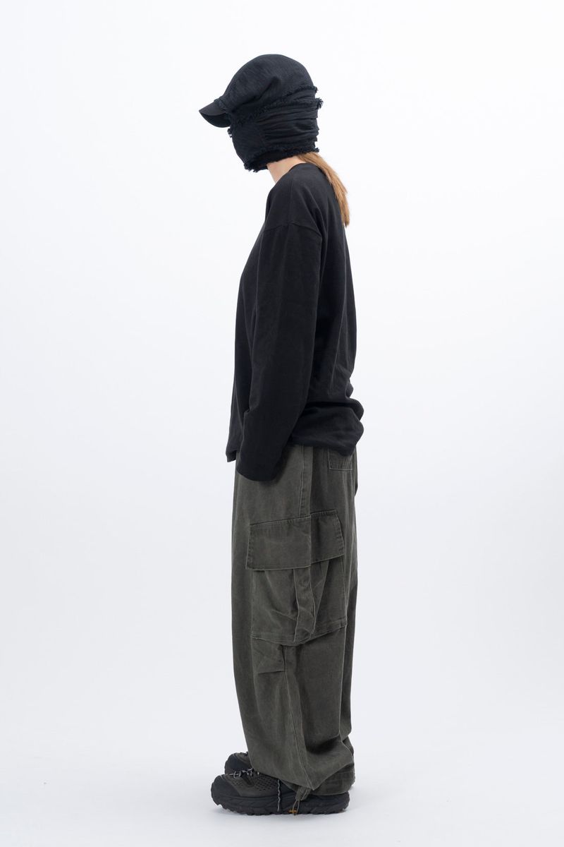 Abre Washed Cargo Pants