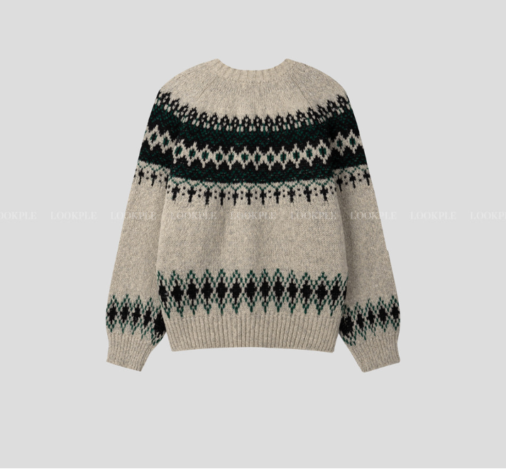  Sharp Iceland Nordic Knit Cardigan