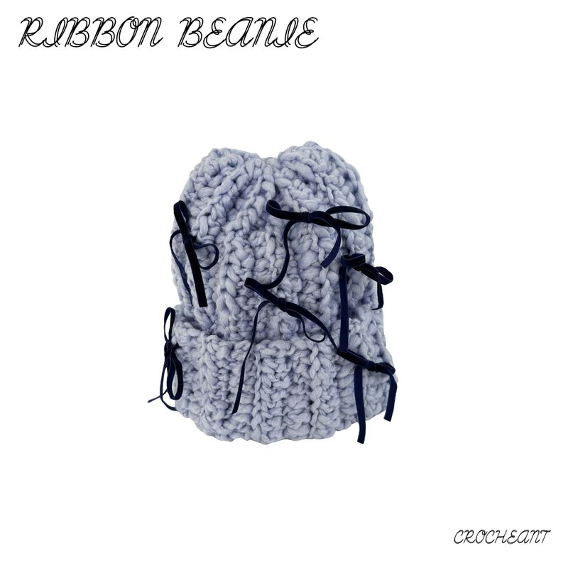 Ribbon beanie