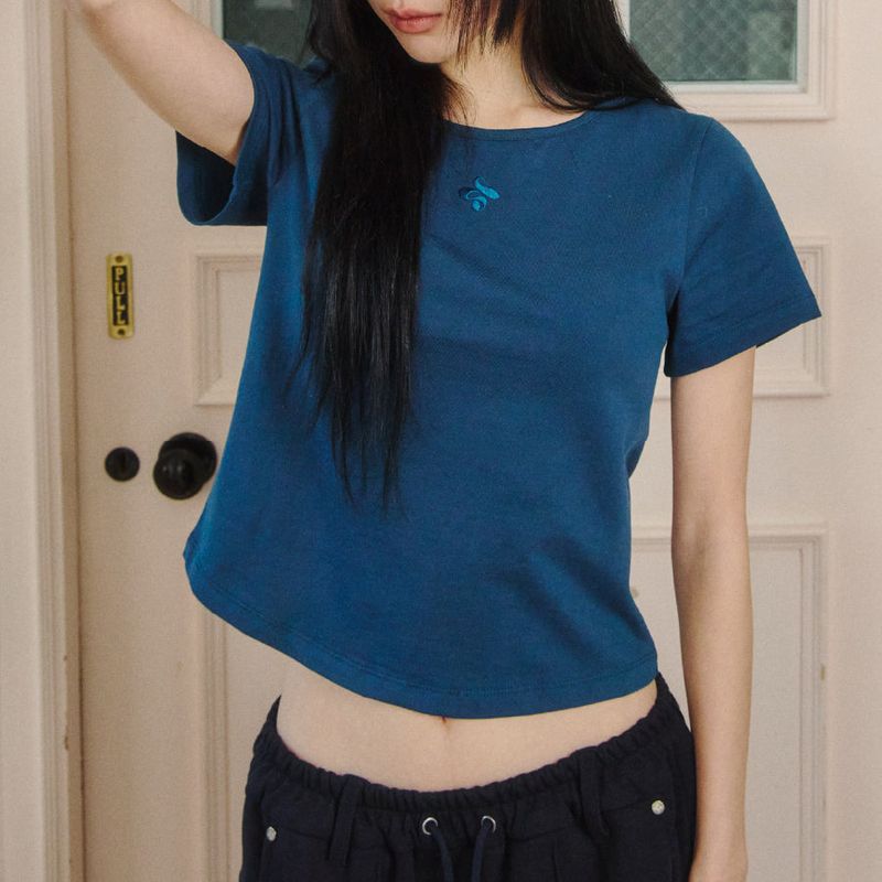 Updraft Slim Fit T-shirts [Warm Navy]
