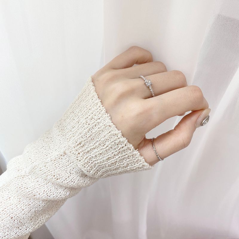 Royal Pearl Ring Set (2 color)
