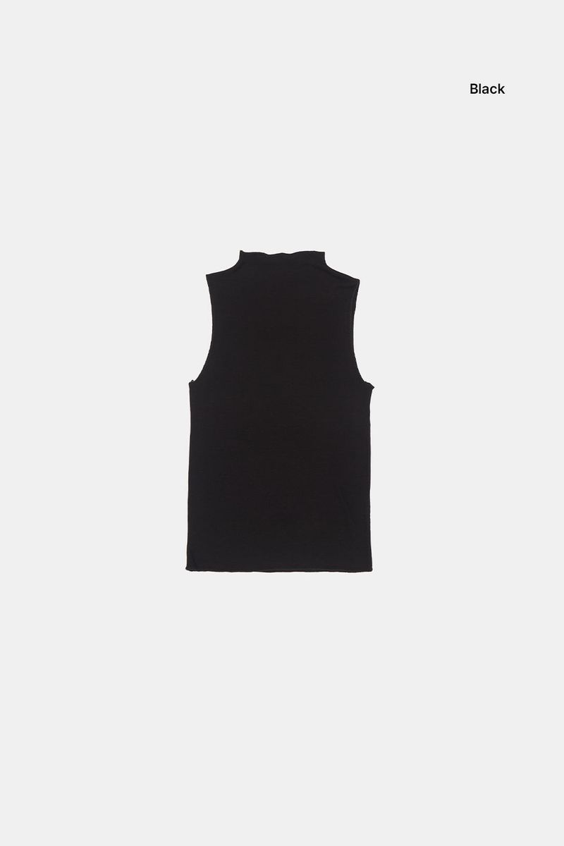 Bambi high-neck sleeveless top