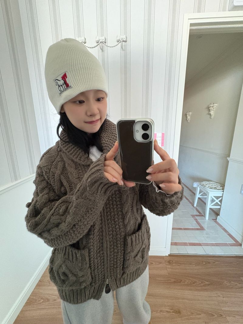 shop.nuee（ショップニュイ）の「o.color brown case (silver epoxy)（Smartphone Accessories）」