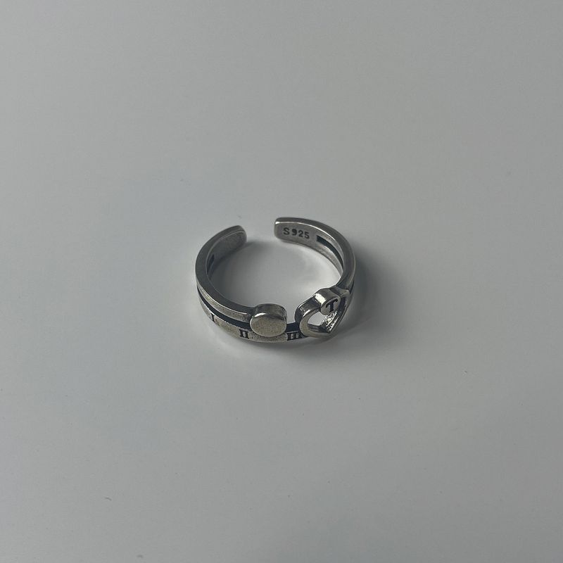 roma heart ring (925silver)