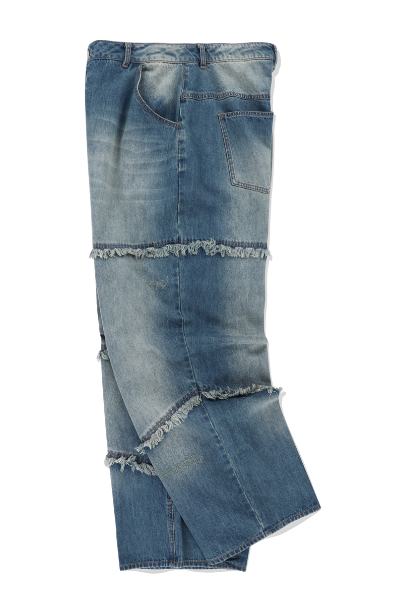 REPAIRED WIDE JEAN