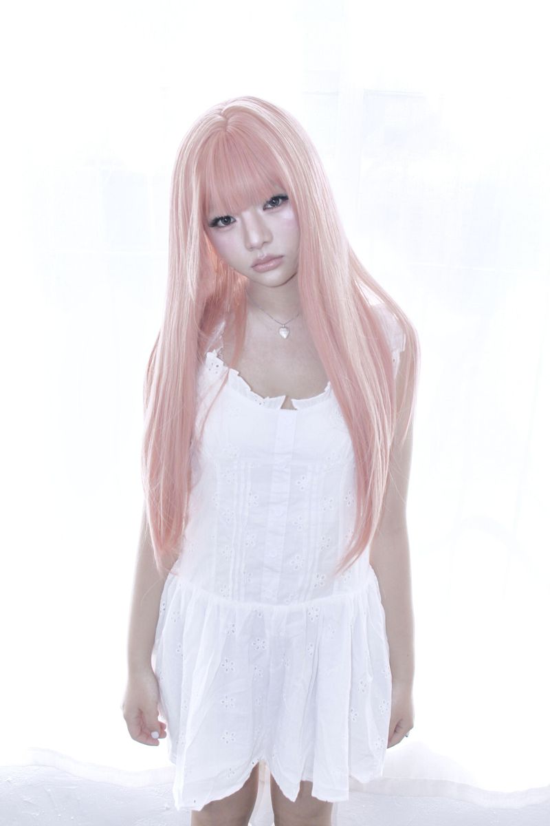 flower frill eyelet mini-dress