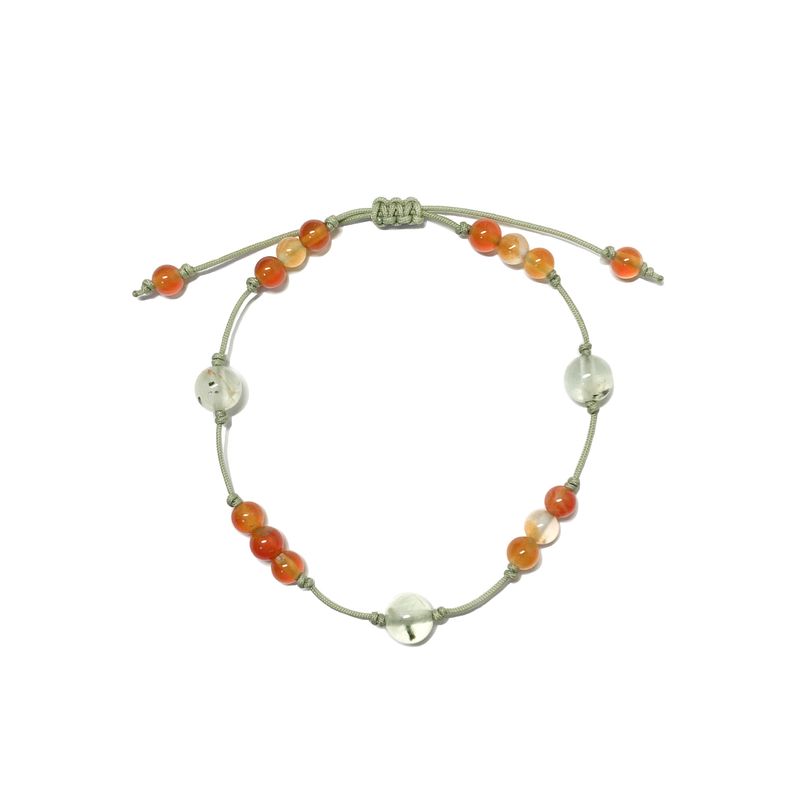 mOzi（モジ）の「Chinese trumpet creeper gemstone bracelet（Accessories）」