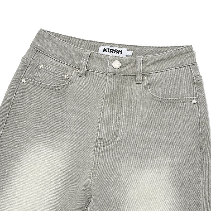 CHERRY SPAN SLIM-FIT DENIM PANTS [KHAKI]