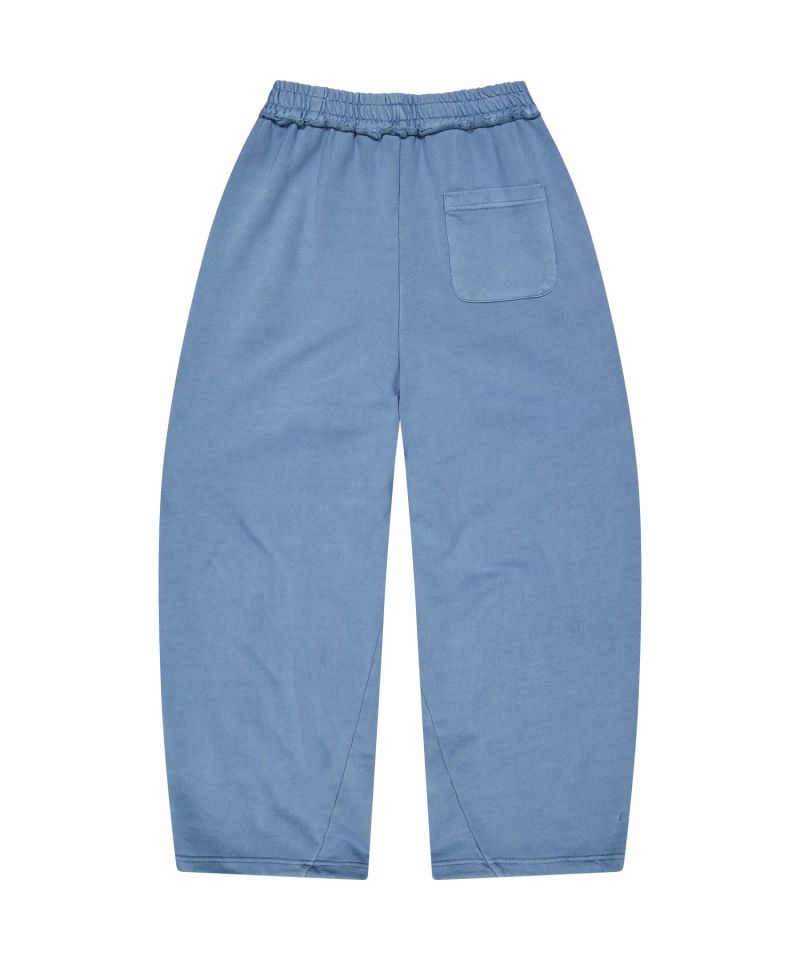 BASIC LOGO PIGMENT SWEAT PANTS_BLUE