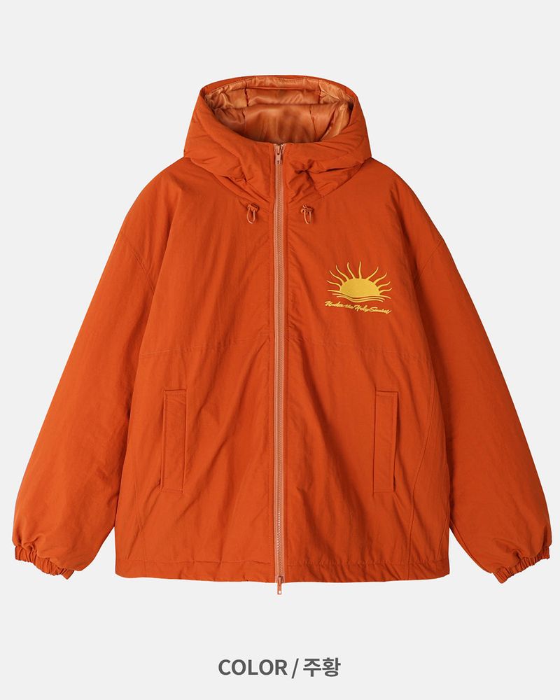 Sunset Oversized Hooded Padding
